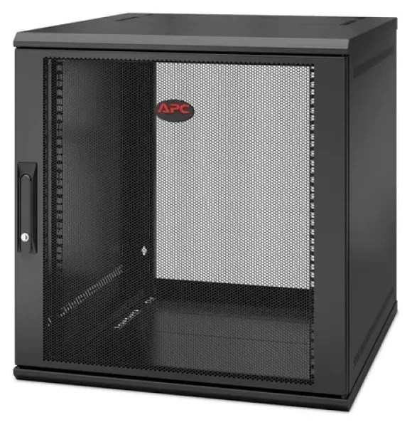 APC NetShelter WX 12U černá / Skříň / nástěnná / sklopná / 600x600 mm / nosnost 90 kg (AR112SH6)