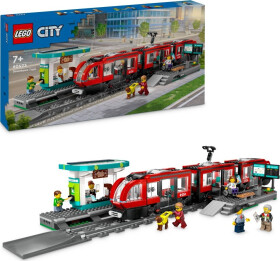 LEGO® City 60423 Tramvaj a zastávka v centru města - LEGO® DOTS