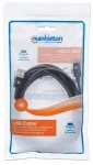Manhattan kabel USB-C - USB-A černá / Kabel / USB 2.0 / 480 Mbit/s / 3 m (354936)