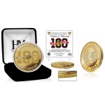 Highland Mint Sběratelská Pamětní mince Chicago Blackhawks NHL 100th Anniversary Gold Coin
