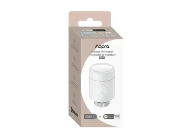 Aqara Radiátorový termostat Radiator Thermostat W600 bílá / Termostatická hlavice / ZigBee 3.0 (WT-A03D)