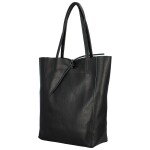 Luxusní dámská kožená kabelka Jane, černá new