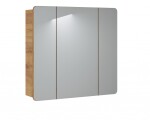 COMAD - Zrcadlová skříňka 80cm 3 dvířka ARUBA 5907611647295