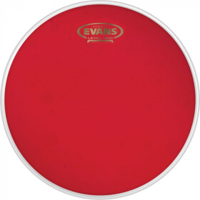 Evans BD22HR Hydraulic Red 22” Clear