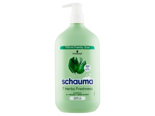 Schauma 7 Herbs Freshness šampon 750ml