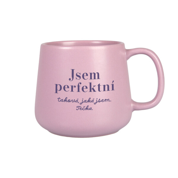 Pastelový hrnek - Jsem perfektní - Albi