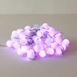 STAR TRADING Chytrý LED světelný řetěz Fairy – 66 žárovek, bílá barva, plast