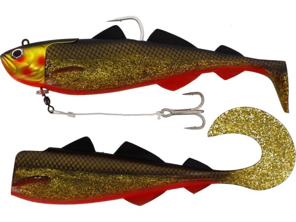 Westin Gumová nástraha Crazy Daisy Jig Fancy Cola Cacao - 300g 23cm,Westin Gumová nástraha Crazy Daisy Jig Fancy Cola Cacao - 300g 23cm