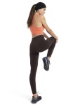 Dámské merino spodky ICEBREAKER Wmns Seamless Active 25" Tights, Bittersweet velikost: M