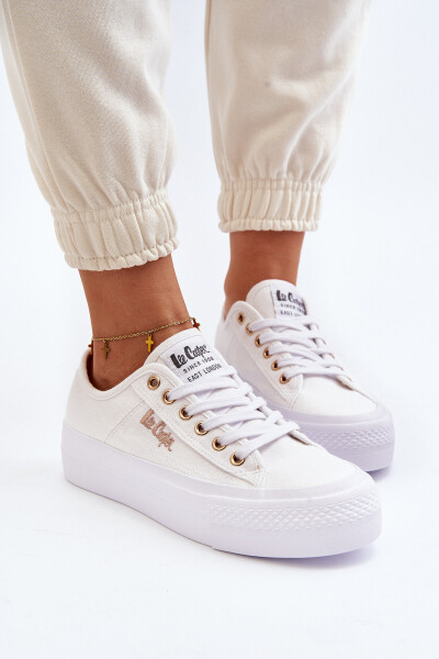 Dámské Tenisky na platformě Lee Cooper Bílé Velikost: 41