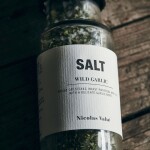 Nicolas Vahé Sůl s medvědím česnekem Wild Garlic 215 g, čirá barva, sklo