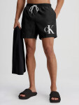 Dárkové balení pánských plavek a ručníku KM0KM00849 BEH černá - Calvin Klein M