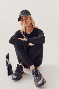 Dámské Sportovní Obuv Cross Jeans II2R4018C Černé 36