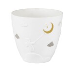 Räder Porcelánový svícen Angel and Moon 9 cm, bílá barva, porcelán