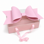 Cake Star Cake Star Elegantní univerzální box s mašlí růžový (35 x 21 x 16,5 cm)