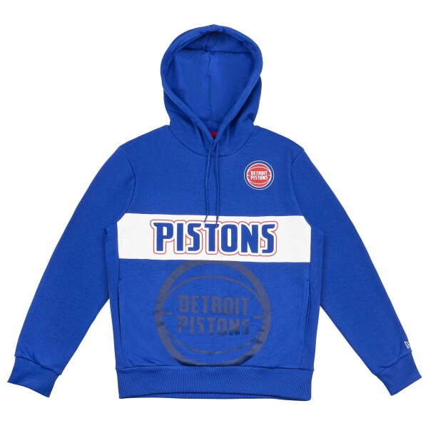 New Era Pánská mikina Detroit Pistons NBA Paris Games Hoodie Velikost: S