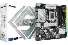 ASRock B660M Steel Legend / B660 / LGA 1700 / 4x DDR4 / PCIEx16 / 1x 2.5GLAN / mATX (90-MXBH30-A0UAYZ)