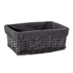 AWD Interior - Proutěný košík černý 35 x 15 x 25 AWD02241879 AWD02241879