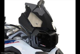 Bmw F 850 GS 18-23, F 850 GS Adventure 18-23, F 900 GS Adventure 24-26 Adventure Sports plexi štít Powerbronze 245mm - matná safírově modrá