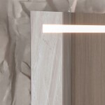 Mereo Zrcadlo 50x70 cm s osvětlením a odmlžováním CN156