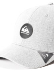 Quiksilver SUPER UNLEADED LIGHT GREY HEATHER pánská baseballka