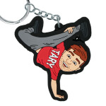 Přívěšek/klíčenka - design Tary červený