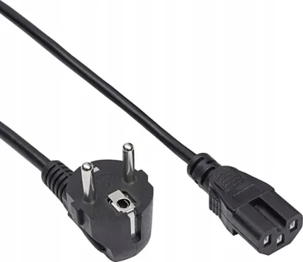 Akyga AK-UP-08 / Napájecí kabel / CEE 7/7 - IEC C15 / 1,8 m (AK-UP-08)