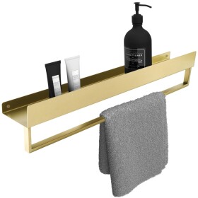 REA - Police do koupelny SF01 60cm gold brush REA-06003