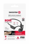 SWISSTEN Bone Conduciton černá / Bezdrátová sluchátka s kostním vedením / BT 5.3 / IP68 / pamět 32GB (51107092)