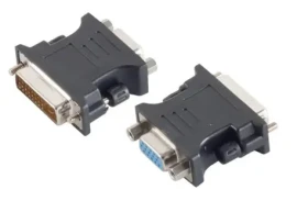 MicroConnect Analog adaptér DVI-I Dual-Link (24+5pin) (F) - VGA (M) černá (MONBG)
