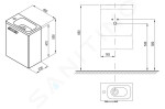 RAVAK - Chrome Skříňka pod umývátko SD 400, 400x220x500 mm, bílá X000000538