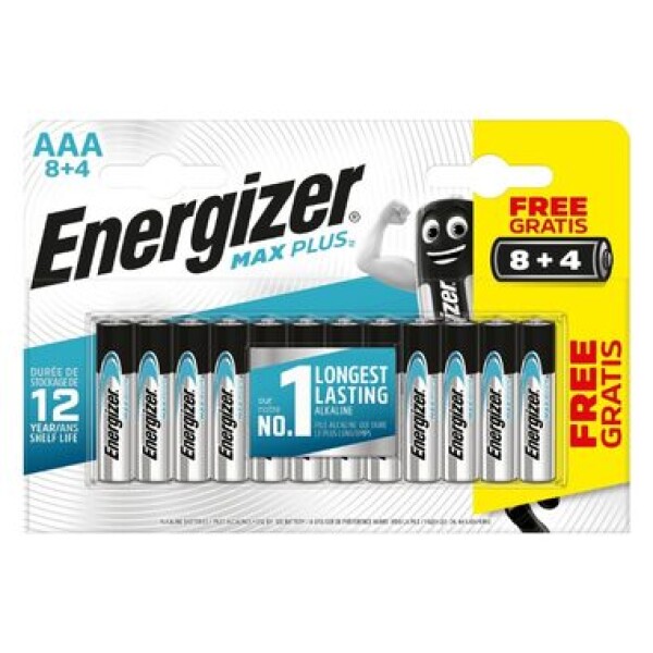 Energizer MAX Plus AAA 12 ks EM010