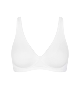 Dámská podprsenka Basic+ Soft Bra - WHITE - bílá 0003 - SLOGGI WHITE 90A