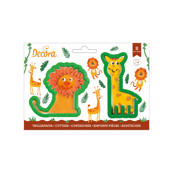 Vykrajovátka na pečení 2 ks Safari Decora Vykrajovátka na pečení 2 ks Safari Decora