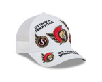 New Era Pánská kšiltovka Ottawa Senators NHL 9FORTY M-Crown A-Frame Trucker All Over