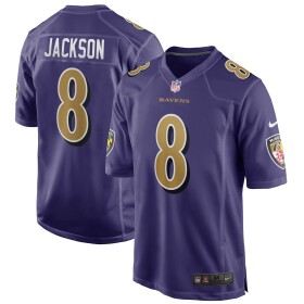 Nike Pánský dres Baltimore Ravens NFL Lamar Jackson #8 Game Alternate Velikost: 3XL