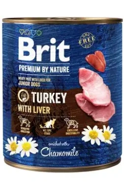 Brit Premium by Nature Turkey with Liver 0,8 kg