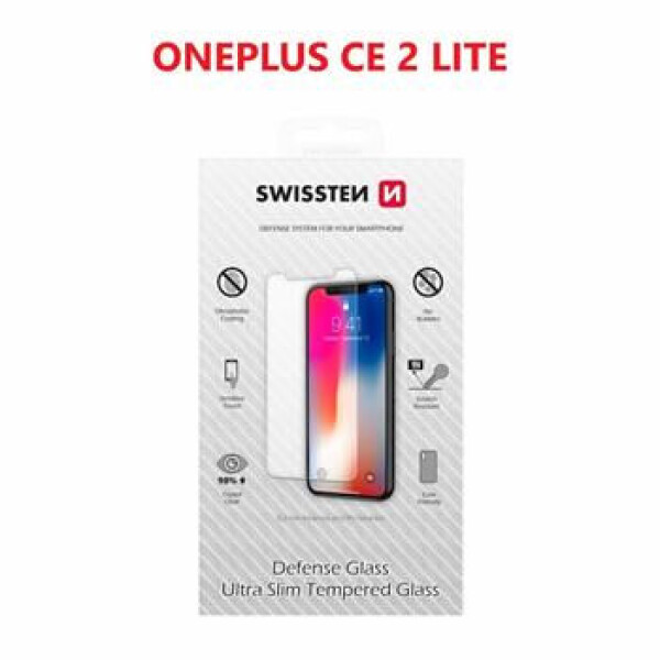 SWISSTEN Ochranné temperované sklo 2.5D pro ONEPLUS CE 2 LITE (74517952)