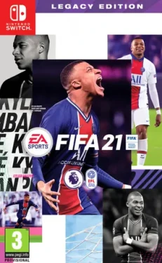 Switch FIFA 21 Legacy Edition / Sportovní / Angličtina / od 3 let / Hra pro Nintendo Switch (NSS198)