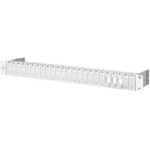 Intellinet 24-Port Cat6a Patchpanel geschirmt 1HE Kabeleinführung 90° abgewinkelt schwarz 24 portů patch panel 483 mm (1