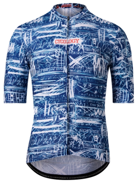 Cyklodres CYCOLOGY Brunswick, men, krátký rukáv (Motiv Brunswick, velikost 3XL)