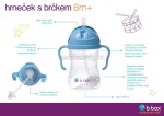 B.box 522 Hrneček s brčkem - GELATO banana split 240 ml