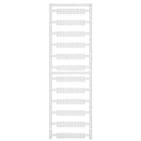 Terminal markers, MultiCard, 10 x 5 mm, Polyamide 66, Colour: White WS 10/5 PLUS MC NE WS 1046380000 bílá Weidmüller 600 ks