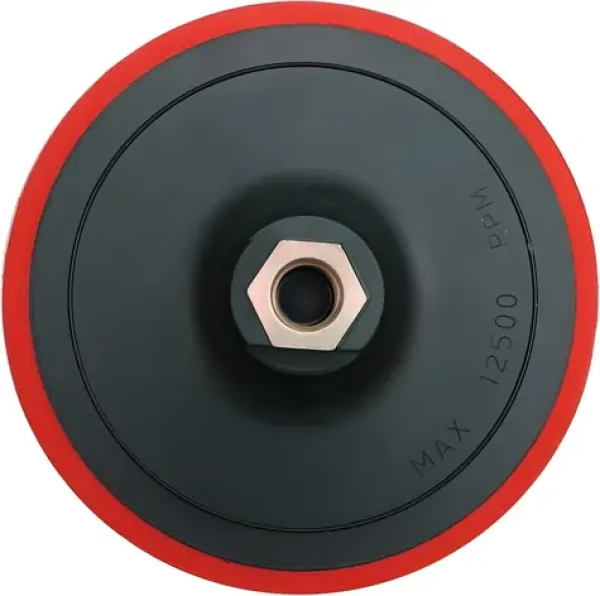 Vorel Talíř leštící/brousící M14 125 mm / Brusný talíř / Suchý zip / 12500 ot./min (TO-08318)