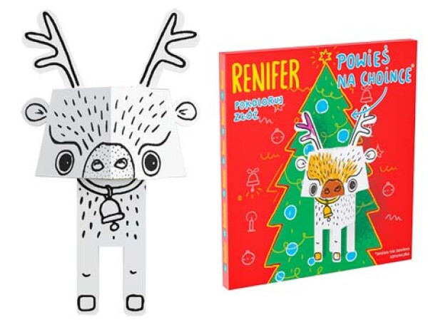 Ditipo Ditipo, MMCH112, sada na výrobu 3D kartonového soba k vymalování