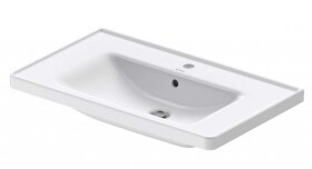 DURAVIT - D-Neo Umyvadlo 80x48 cm, 1 otvor pro baterii, bílá 2367800000