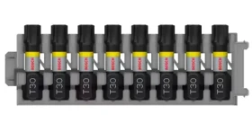 BOSCH Sada bitů PRO Impact T30 / Sada bitů / Torx T30 / 8 ks (2608522382)