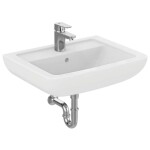 Ideal Standard Umyvadlo přepadem, otvor pro baterii, bílá V302701