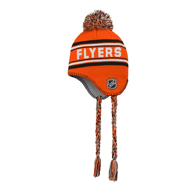 Outerstuff Dětská zimní čepice Philadelphia Flyers Jacquard Tassel