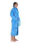 Pánský župan Jack extra nadměr nadměr Sky Blue nadměr 4XL